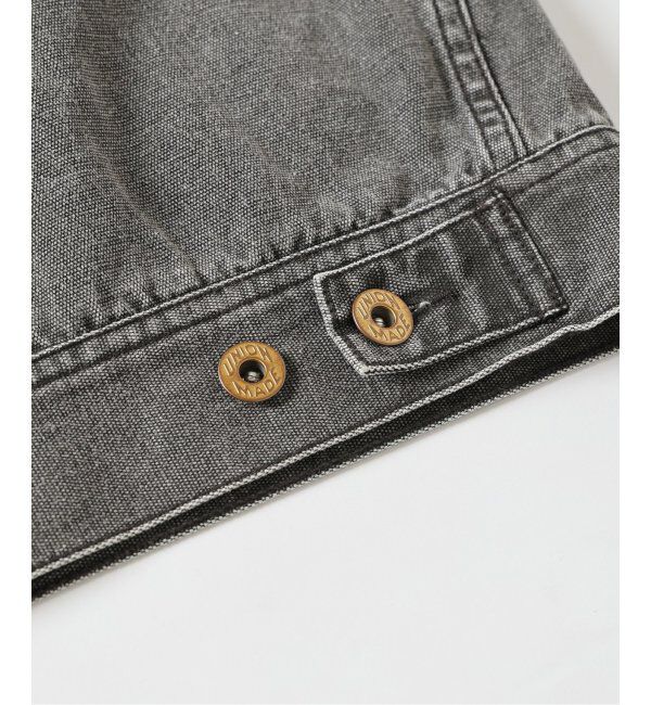 J.S.Homestead「J.S.Homestead / Stead ピグメントキャンバス ジップジャケット」|その他|