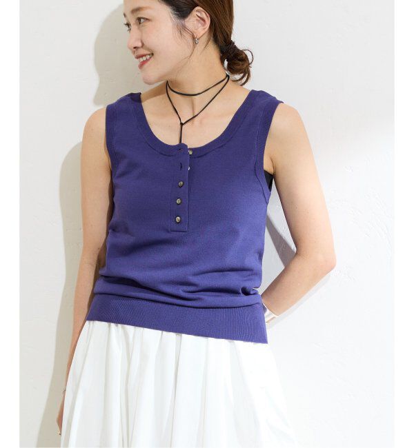 JOURNAL STANDARD「ウォッシャブル2WAYノースリーブプルオーバー」|ニット・セーター|