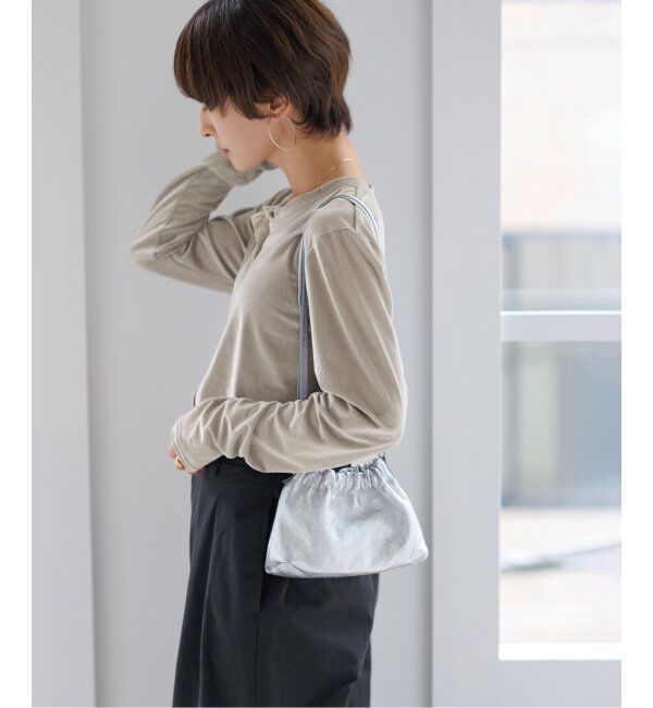 JOURNAL STANDARD relume「シアーベロアクルーネックカーディガン」|カーディガン|