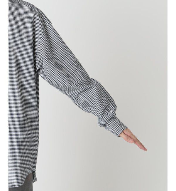 JOURNAL STANDARD「【FOLL/ フォル】cotton cashmere gingham check daily shir」|シャツ・ブラウス|