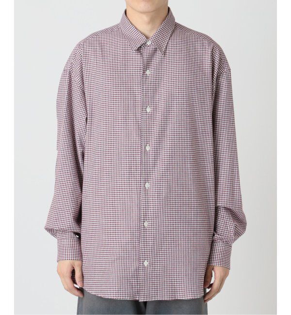 JOURNAL STANDARD「【FOLL/ フォル】cotton cashmere gingham check daily shir」|シャツ・ブラウス|