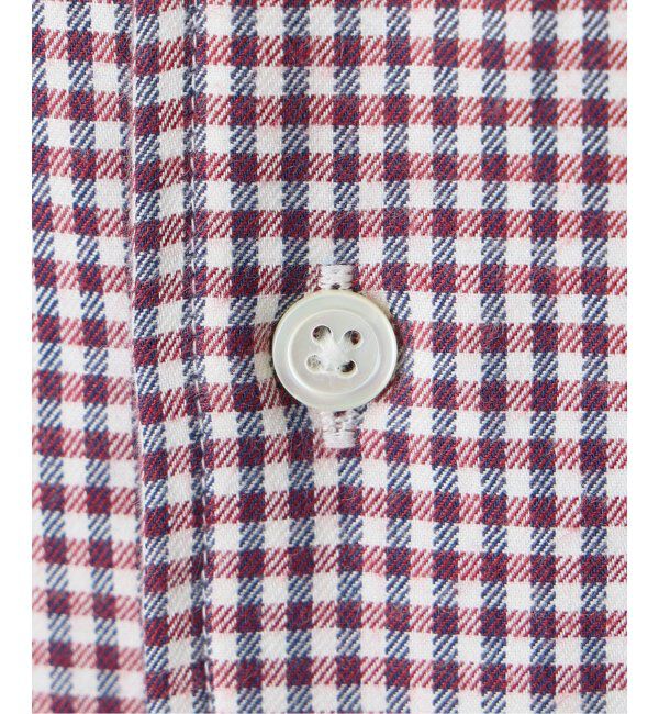 JOURNAL STANDARD「【FOLL/ フォル】cotton cashmere gingham check daily shir」|シャツ・ブラウス|