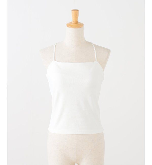 JOURNAL STANDARD「フライスバッククロスストラップインナー（カップ付き）」|インナー|ホワイト