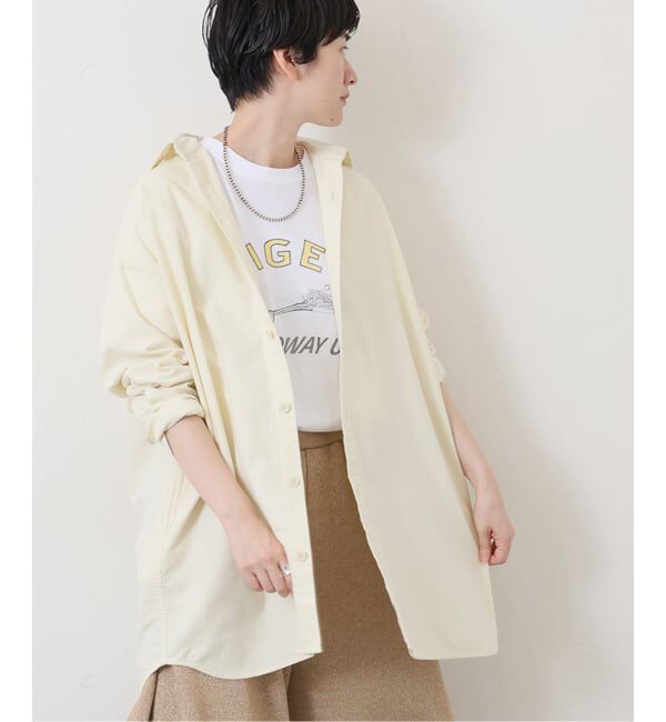 journal standard luxe「コットンスウェード ジーンシャツ」|シャツ・ブラウス|