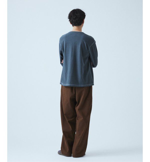 JOURNAL STANDARD「OE バック ピグメント ヘンリー ネック ロンT」|Tシャツ・カットソー|