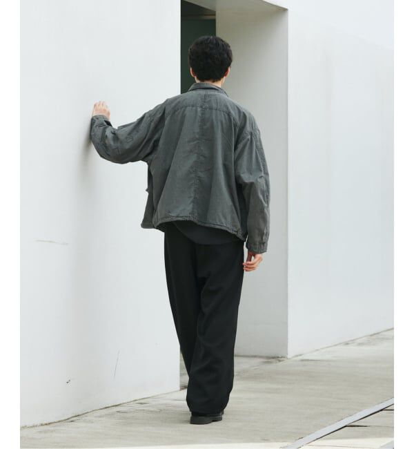 JOURNAL STANDARD「ダブル クロス オーバー パンツ」|スラックス|