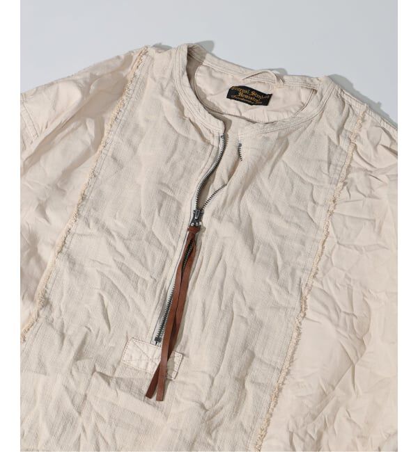 J.S.Homestead「J.S.Homestead / バリアス クロス ジップ シャツ」|シャツ・ブラウス|