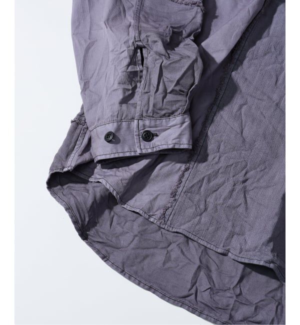 J.S.Homestead「J.S.Homestead / バリアス クロス ジップ シャツ」|シャツ・ブラウス|