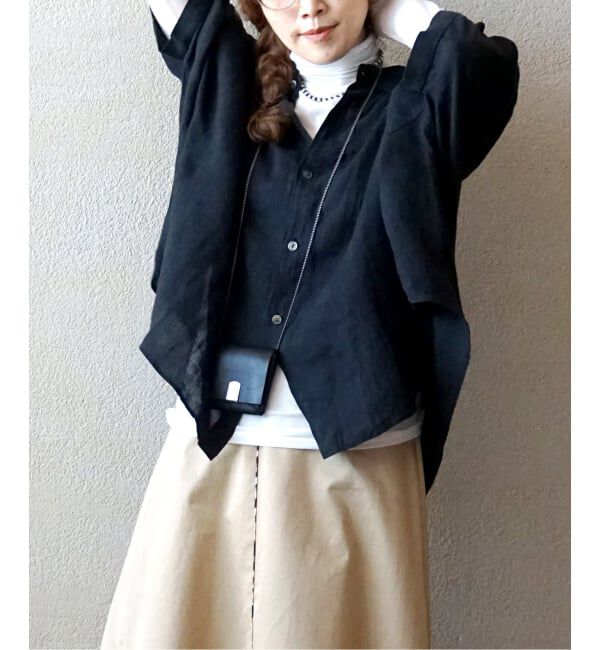 journal standard luxe「《追加》リネンキャンバス バルーンシャツ」|シャツ・ブラウス|