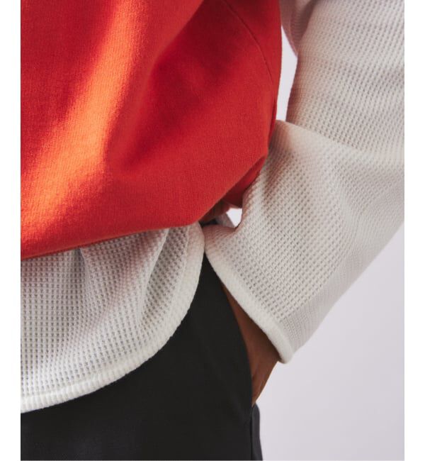 JOURNAL STANDARD relume「【60&rsquo;s】ヴィンテージピグメントスウェットT + レイヤードサーマル 2点セット」|Tシャツ・カットソー|