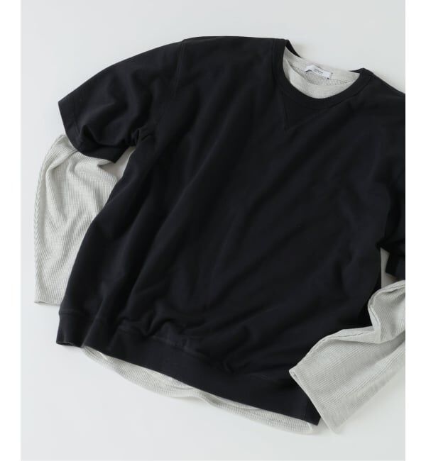 JOURNAL STANDARD relume「【60&rsquo;s】ヴィンテージピグメントスウェットT + レイヤードサーマル 2点セット」|Tシャツ・カットソー|