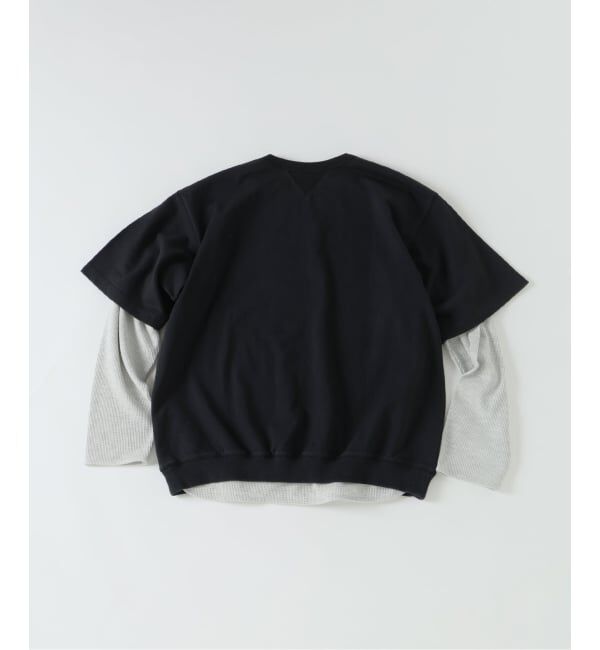 JOURNAL STANDARD relume「【60&rsquo;s】ヴィンテージピグメントスウェットT + レイヤードサーマル 2点セット」|Tシャツ・カットソー|