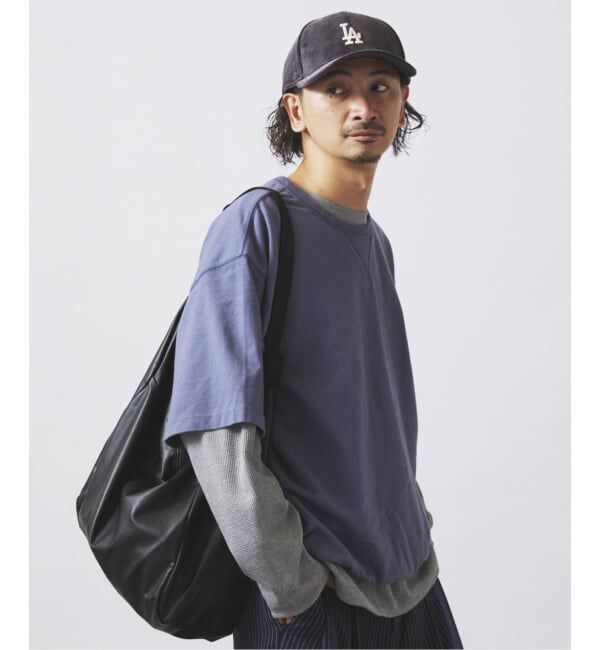 JOURNAL STANDARD relume「【60&rsquo;s】ヴィンテージピグメントスウェットT + レイヤードサーマル 2点セット」|Tシャツ・カットソー|ネイビー