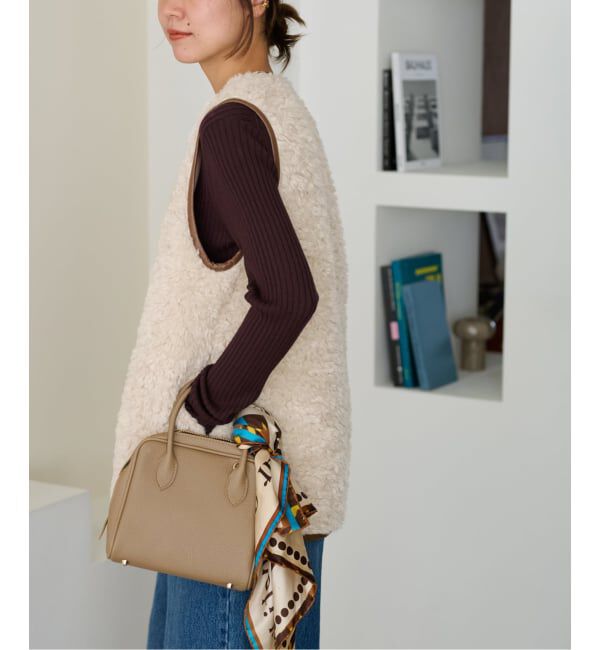 JOURNAL STANDARD relume「《WEB限定追加》シープフェイクファージップベスト」|ダウンベスト・ベスト|