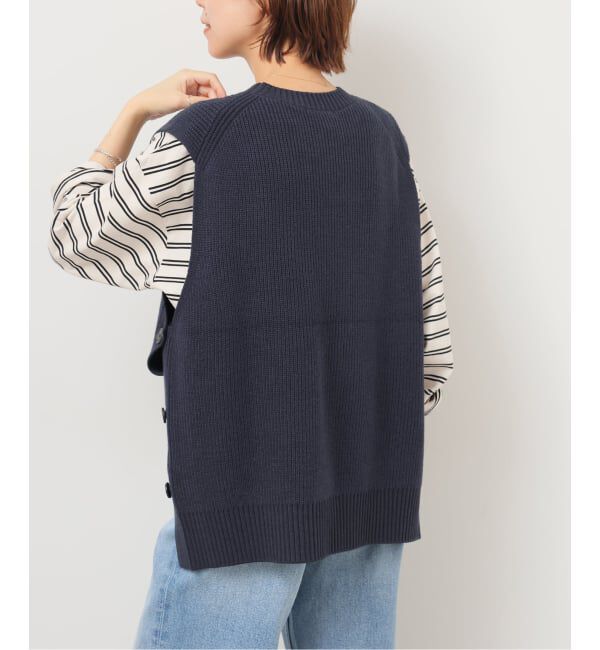 JOURNAL STANDARD relume「サイドボタンニットベスト」|ベスト・ジレ|