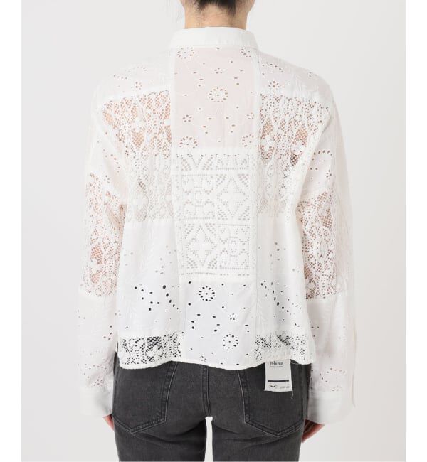 JOURNAL STANDARD relume「《追加予約》パッチワークレースショートシャツ」|シャツ・ブラウス|