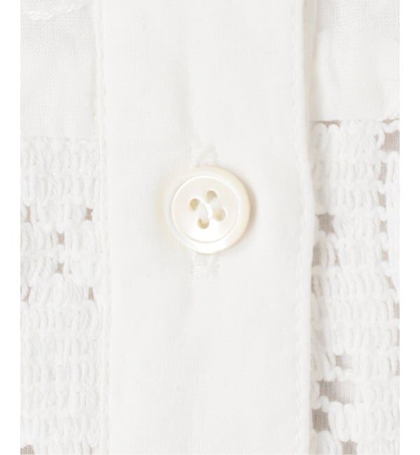 JOURNAL STANDARD relume「《追加予約》パッチワークレースショートシャツ」|シャツ・ブラウス|