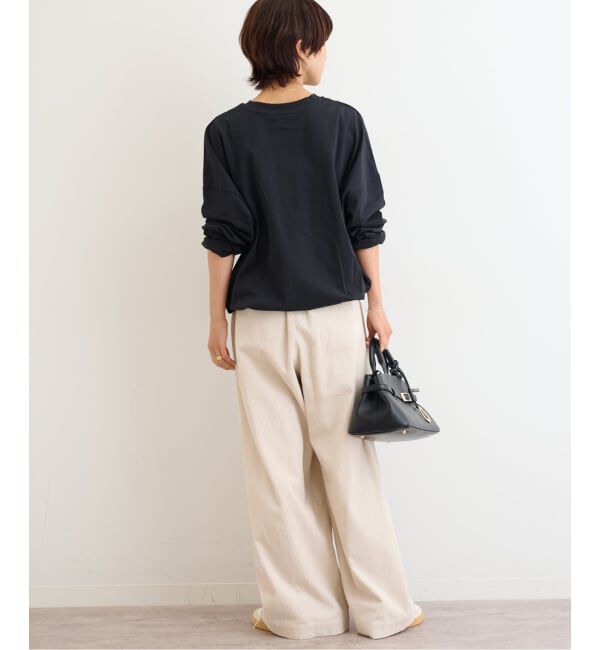 JOURNAL STANDARD relume「《追加予約 / 新色》ギャザーヘムロングスリーブ」|Tシャツ・カットソー|