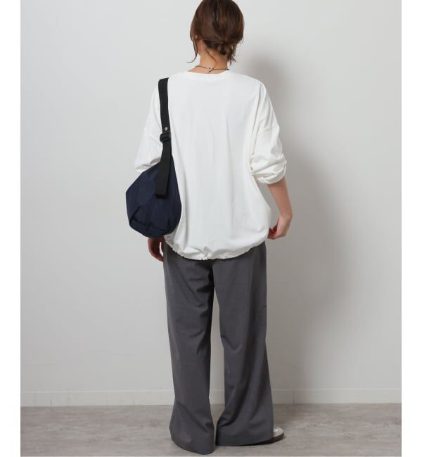 JOURNAL STANDARD relume「《追加予約 / 新色》ギャザーヘムロングスリーブ」|Tシャツ・カットソー|