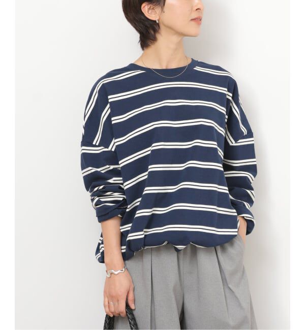 JOURNAL STANDARD relume「《追加予約 / 新色》ギャザーヘムロングスリーブ」|Tシャツ・カットソー|