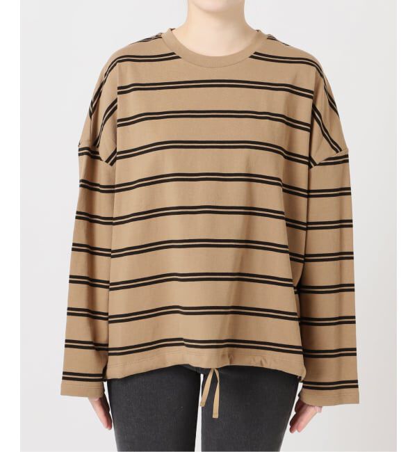 JOURNAL STANDARD relume「《追加予約 / 新色》ギャザーヘムロングスリーブ」|Tシャツ・カットソー|