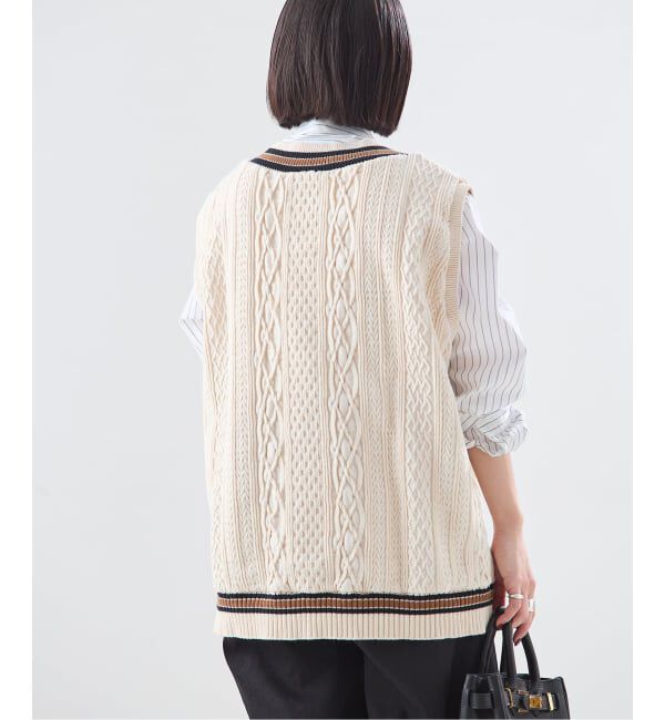 journal standard L'essage「《追加予約》別注【ILL ONE EIGHTY/イル ワンエイティ】TIDEN VEST：ベスト」|ベスト・ジレ|