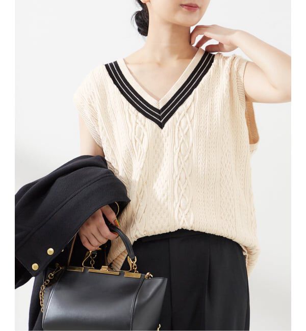 journal standard L'essage「《追加予約》別注【ILL ONE EIGHTY/イル ワンエイティ】TIDEN VEST：ベスト」|ベスト・ジレ|