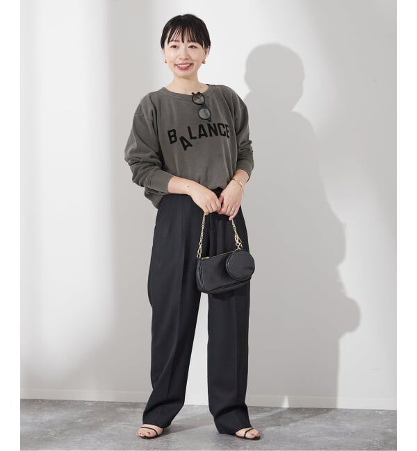 journal standard L'essage「《追加2》【MIXTA/ミクスタ】BALANCE CREW SWEAT SHIRTS：スウェット」|スウェット・ジャージ|