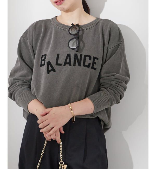 journal standard L'essage「《追加2》【MIXTA/ミクスタ】BALANCE CREW SWEAT SHIRTS：スウェット」|スウェット・ジャージ|