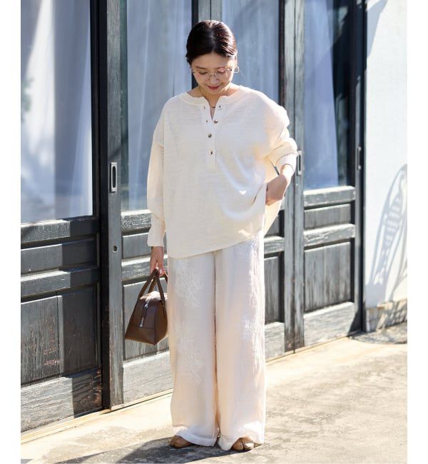 JOURNAL STANDARD「《追加予約2》シアーレースレイヤードパンツ」|その他|