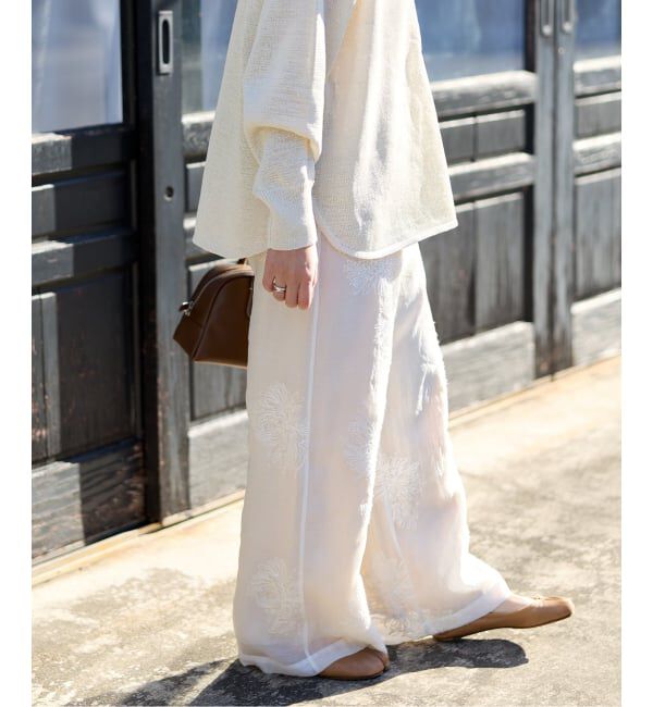 JOURNAL STANDARD「《追加予約2》シアーレースレイヤードパンツ」|その他|