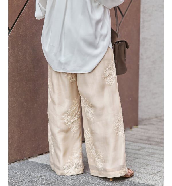 JOURNAL STANDARD「《追加予約2》シアーレースレイヤードパンツ」|その他|