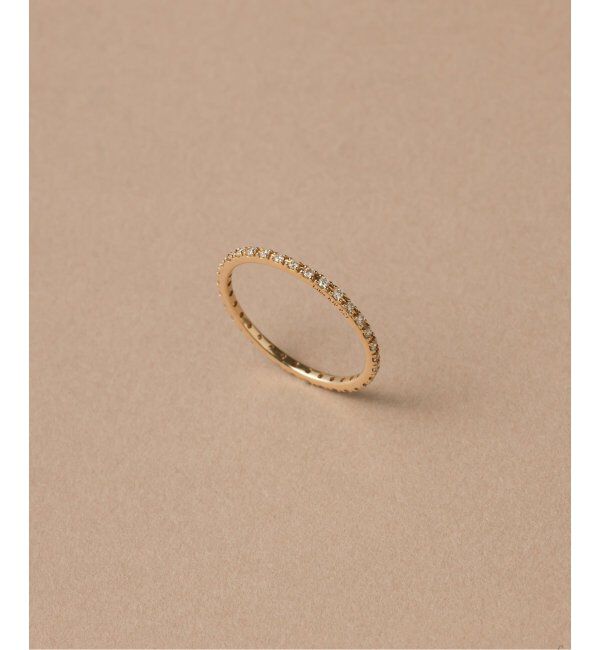 Lilas by Spick&Span「フルエタニティーダイヤリング K10」|リング|ゴールド