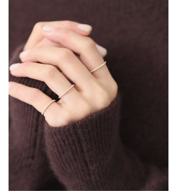 Lilas by Spick&Span「フルエタニティーダイヤリング K10」|リング|