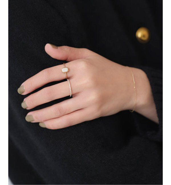 Lilas by Spick&Span「フルエタニティーダイヤリング K10」|リング|