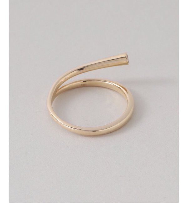 Lilas by Spick&Span「べゼルダイヤリング K10」|リング|