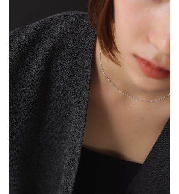 Spick and Span「【SAMH by LILAS】マジックチェーン38cmネックレス SV」|ネックレス|シルバー