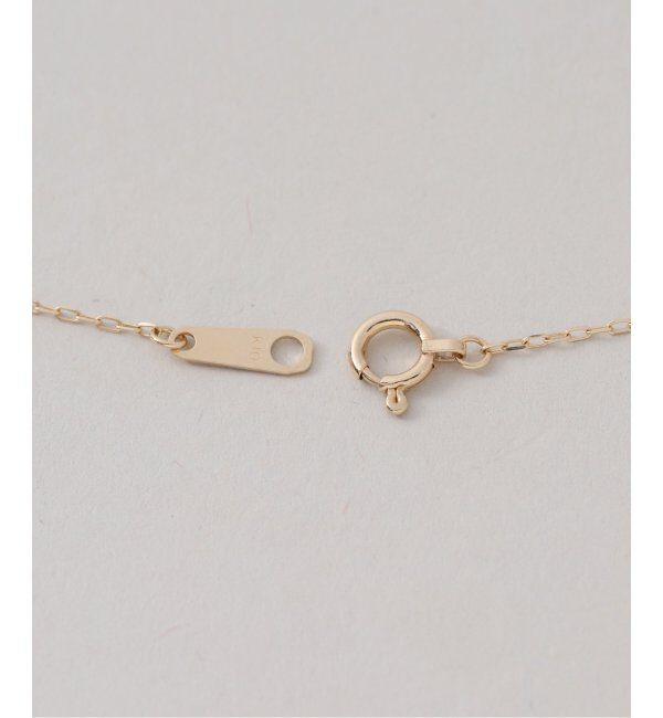 Lilas by Spick&Span「《WEB限定》7ダイヤステーション40cmネックレス K10」|ネックレス|