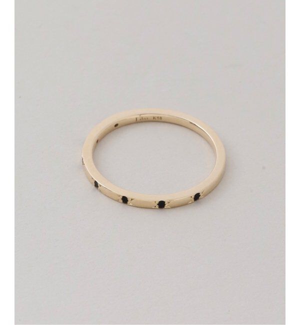 Lilas by Spick&Span「オニキスステーションリング K10」|リング|