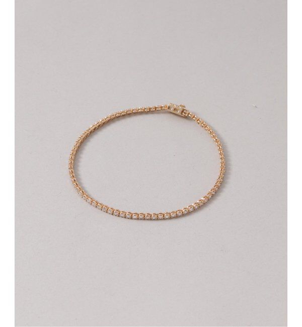 Lilas by Spick&Span「ダイヤテニスブレスレット1ct K18」|ブレスレット・バングル|