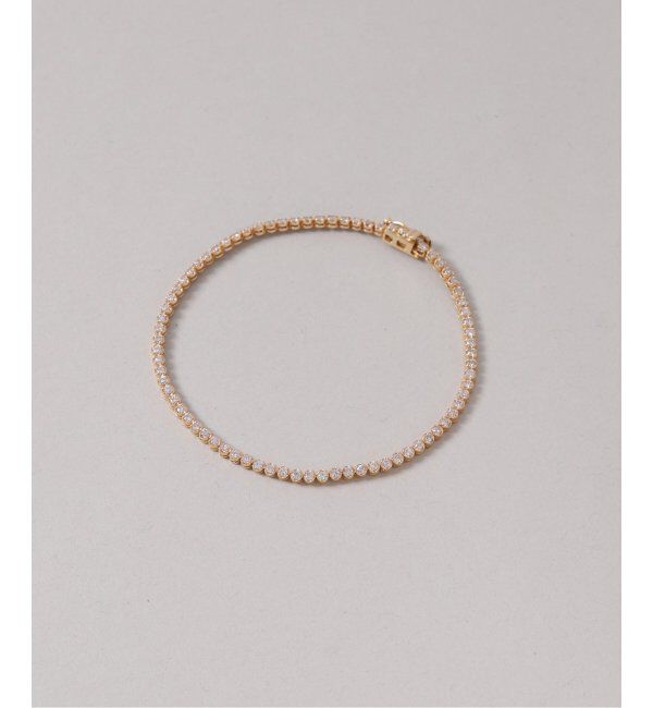 Lilas by Spick&Span「ダイヤテニスブレスレット1ct K18」|ブレスレット・バングル|