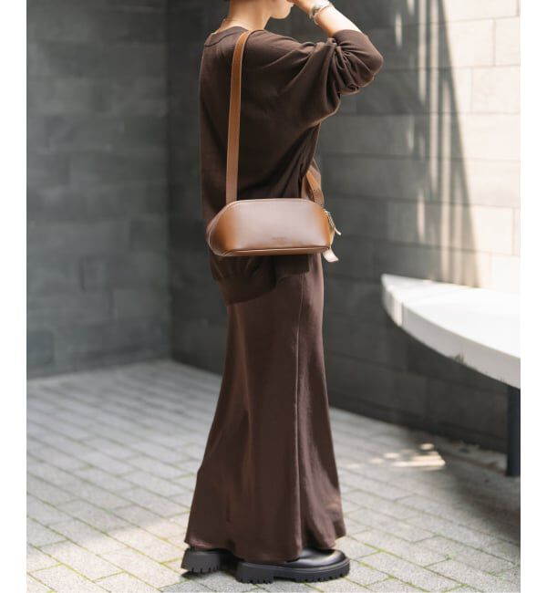 Spick and Span「《追加》サテンフレアスカート」|スカート|