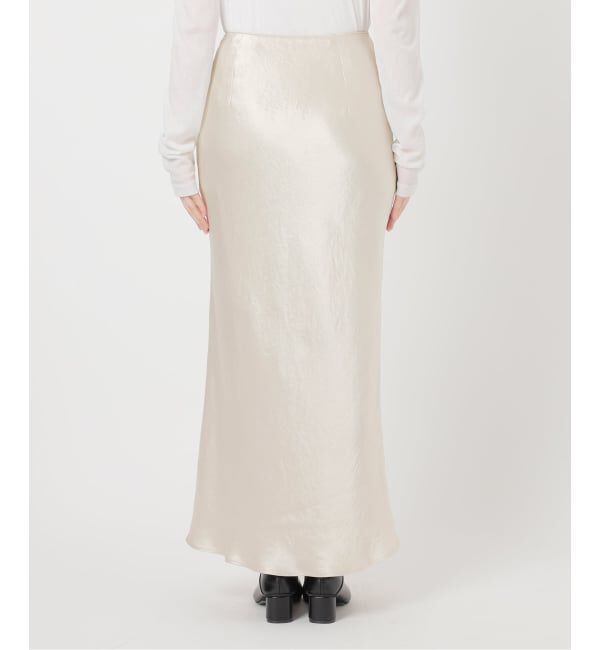 Spick and Span「《追加》サテンフレアスカート」|スカート|
