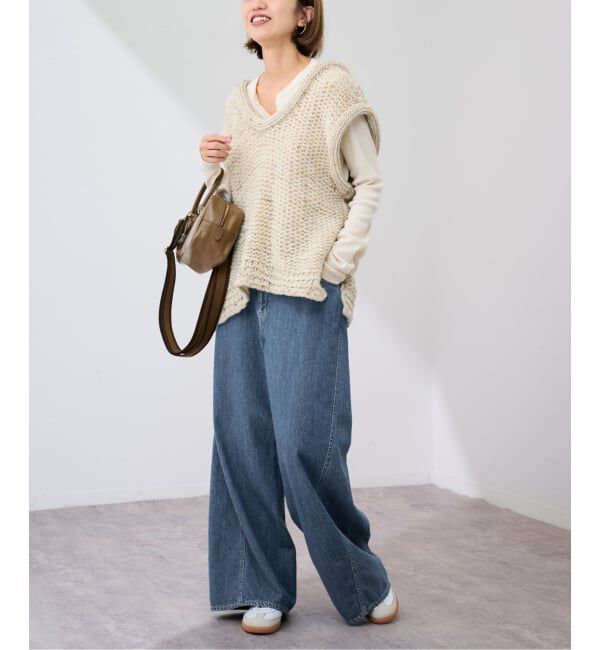 FRAMeWORK「バレルフォルムデニムパンツ」|デニム|