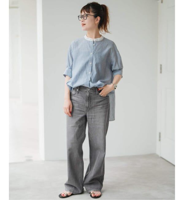 Spick and Span「upper hights/アッパーハイツ  THE NIECE MIDRISE」|デニム|