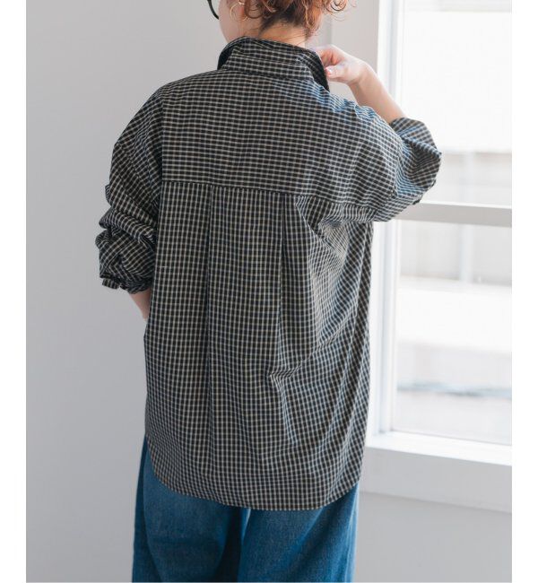 Spick and Span「刺繍オーバーシャツ」|シャツ・ブラウス|