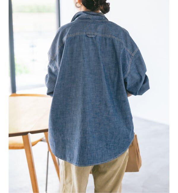 Spick and Span「Levi&rsquo;s/リーバイス 別注SMU LS ZANDT CROPPED SHIRT」|シャツ・ブラウス|