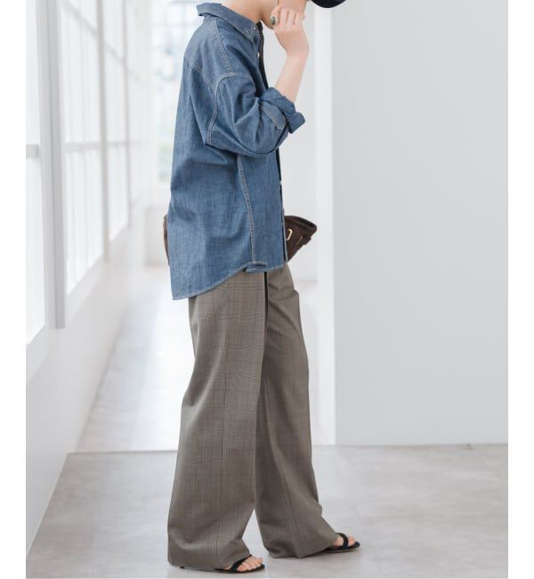 Spick and Span「Levi&rsquo;s/リーバイス 別注SMU LS ZANDT CROPPED SHIRT」|シャツ・ブラウス|