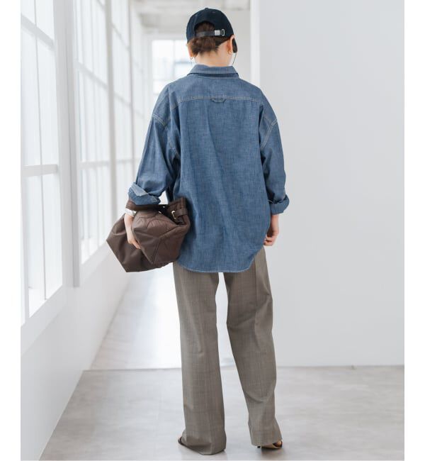 Spick and Span「Levi&rsquo;s/リーバイス 別注SMU LS ZANDT CROPPED SHIRT」|シャツ・ブラウス|