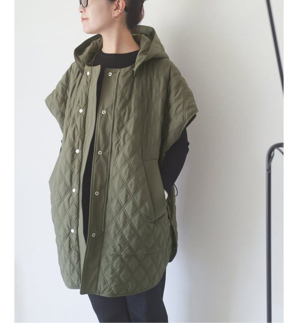 Spick and Span「TICCA / ティッカ リバーシブルキルティングポンチョ」|その他|